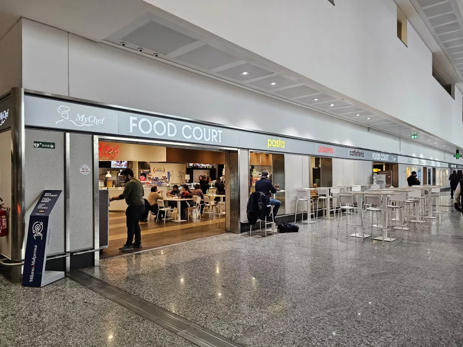 Ankünfte, Food-Court