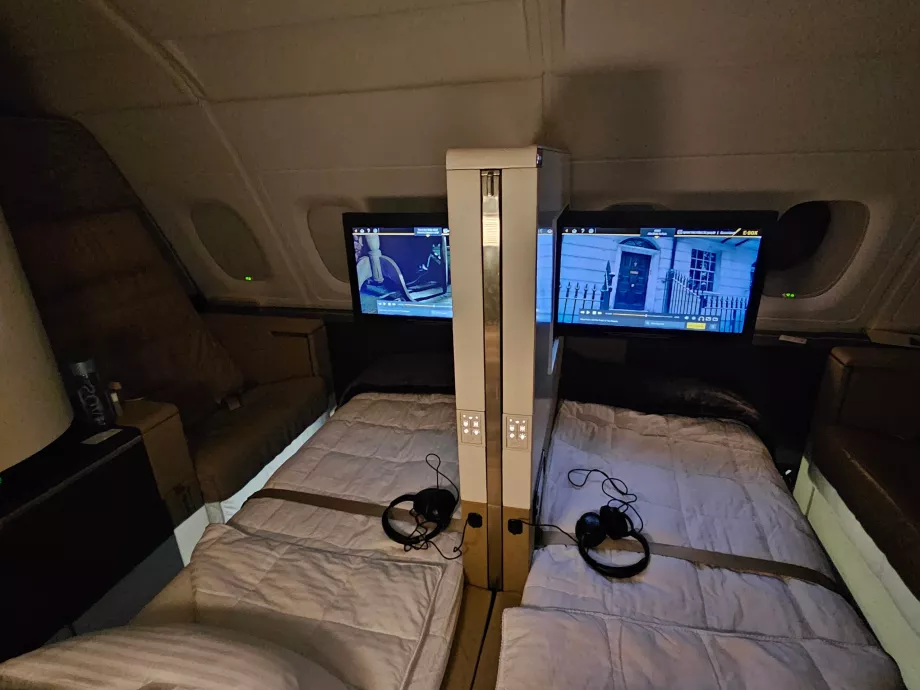 Bett 3A und 4A sind bezogen