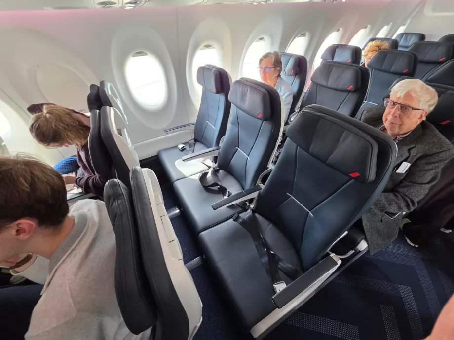 Business-Class-Sitze