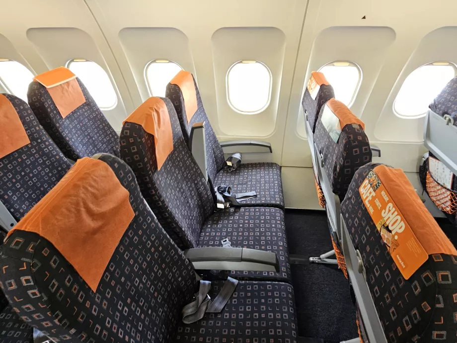 Sitze bei easyJet