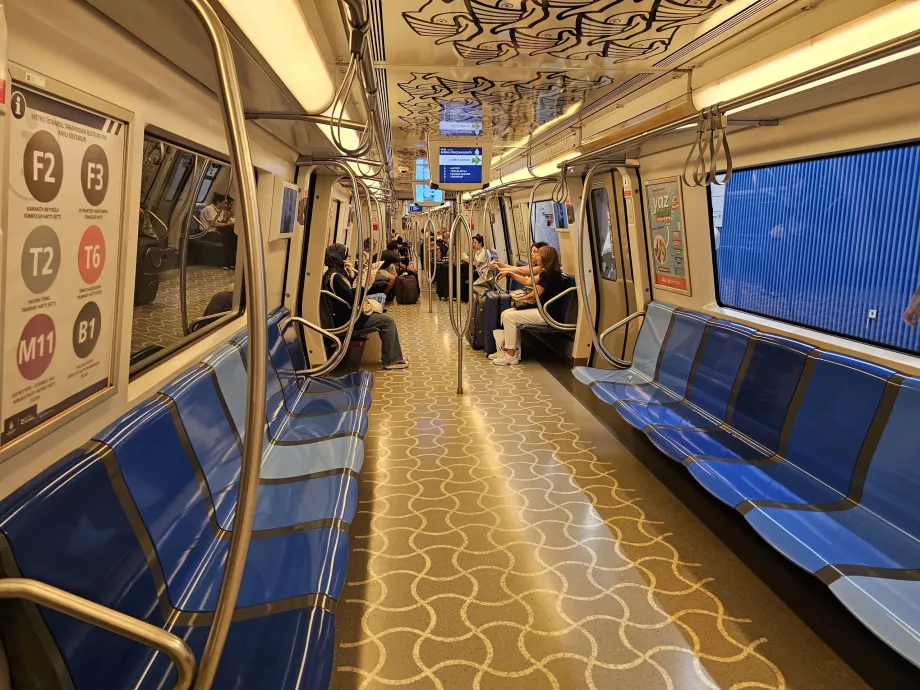 Metro-Auto-Innenausstattung