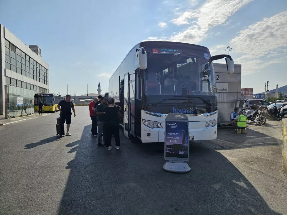 Havaist Bus nach Istanbul IST Flughafen