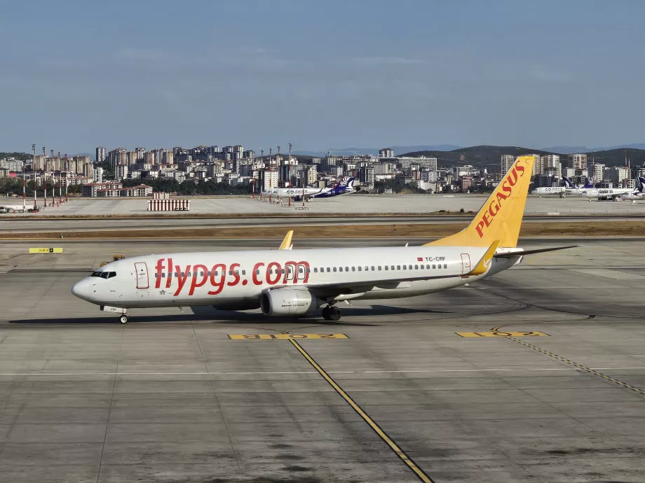 Pegasus Airlines, Boeing 737-800, Flughafen Istanbul SAW