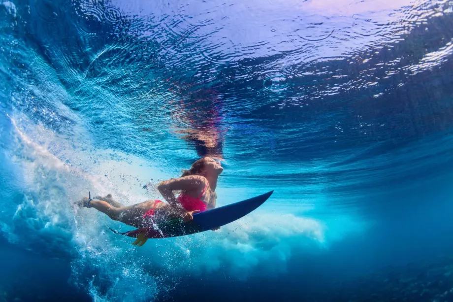 Maui surfen