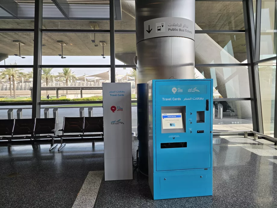 Busfahrkartenautomaten