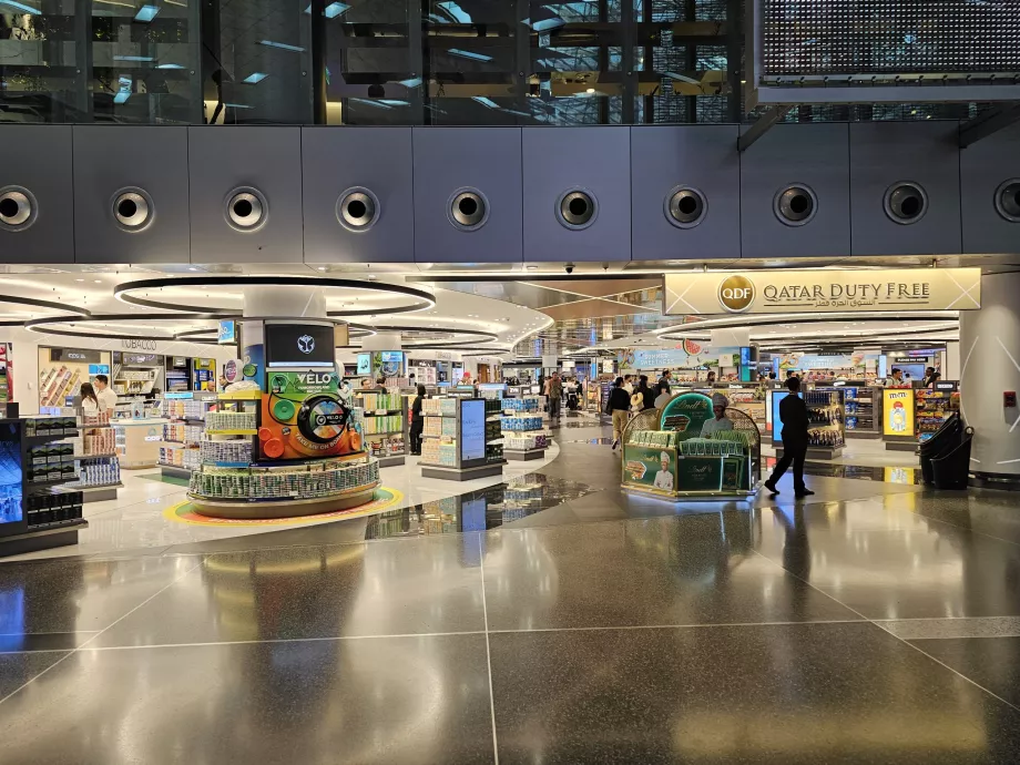 Duty-free-Shop, Transitzone