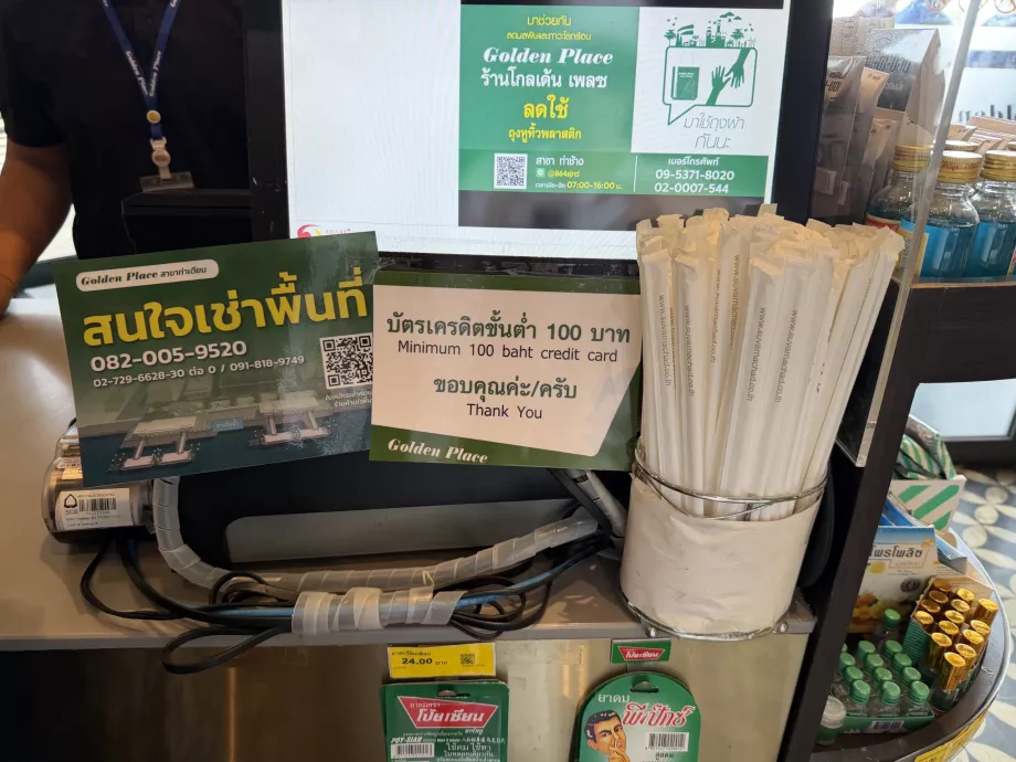 Informationen über den Mindestbetrag bei Kartenzahlung