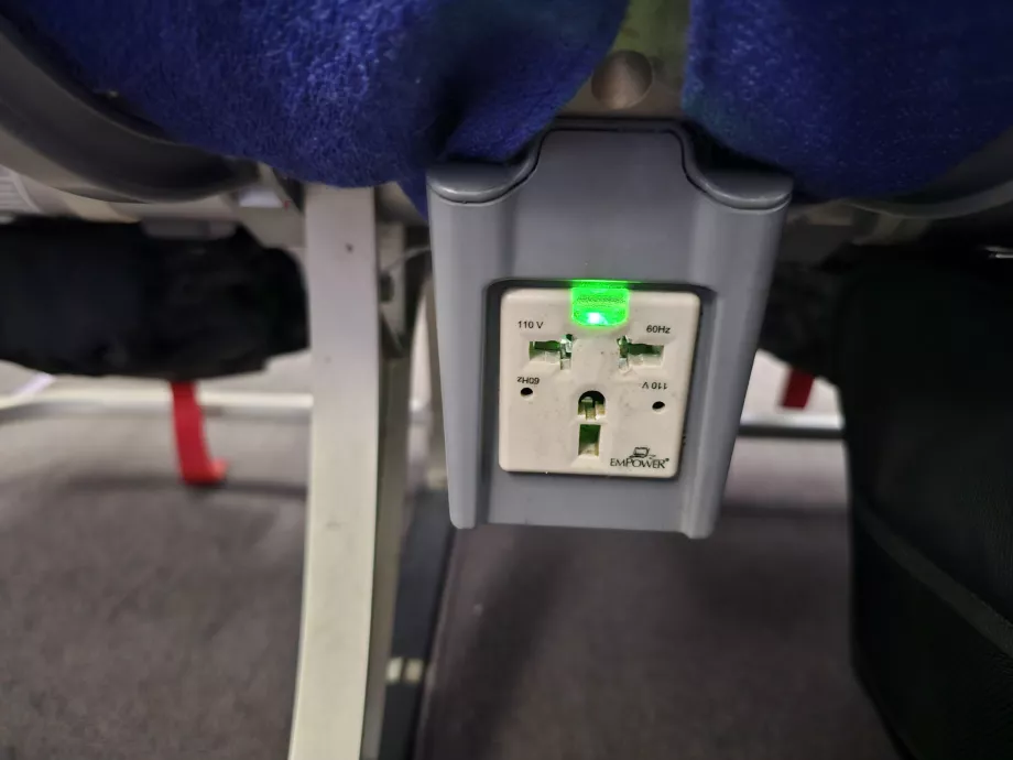 Steckdosen im Airbus A330