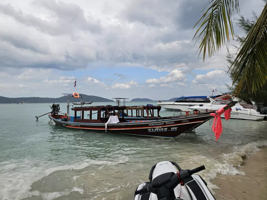 Boote auf der Schweineinsel
