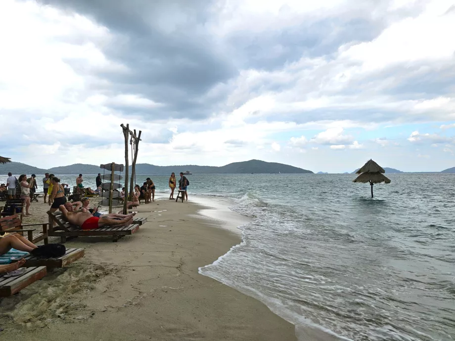 Strand auf der Schweineinsel